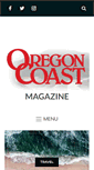 Mobile Screenshot of oregoncoastmagazine.com